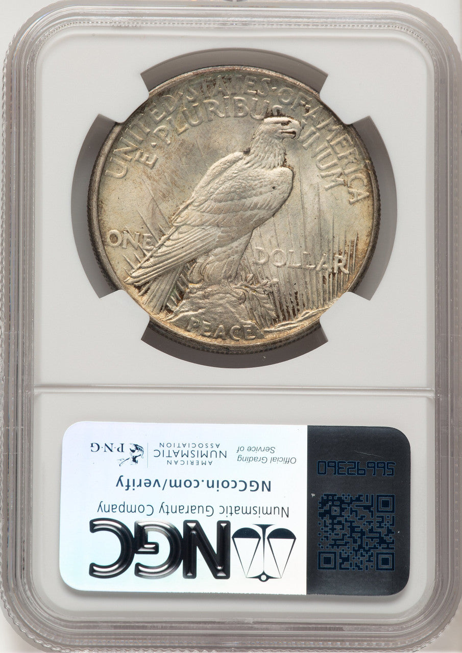 1921 Peace Dollar NGC MS66 (776350018)