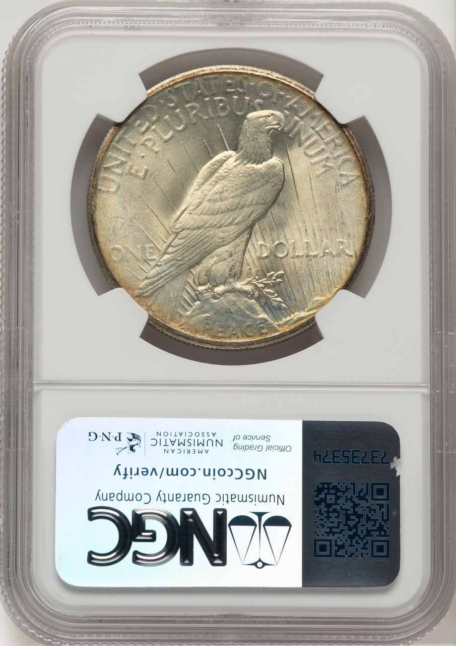 1927 Peace Dollar NGC MS65 (771337026)