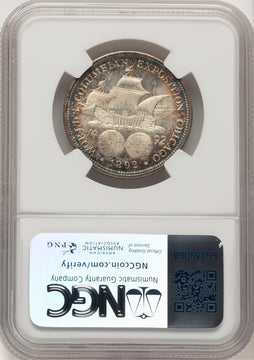 1892 50C COLUMBIAN Commemorative Silver NGC MS67