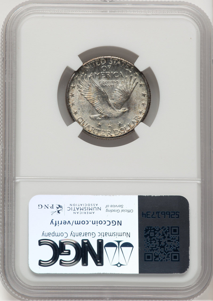 1924-D 25C Standing Liberty Quarter NGC MS67 (776231005)