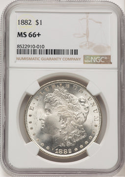 1882 Morgan Dollar NGC MS66+ (520939018)