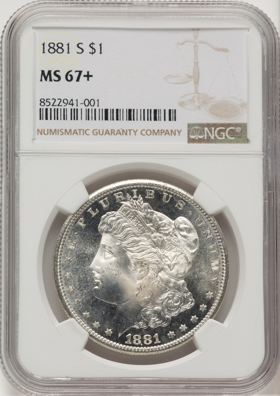 1881-S Morgan Dollar NGC MS67+ (777140134)