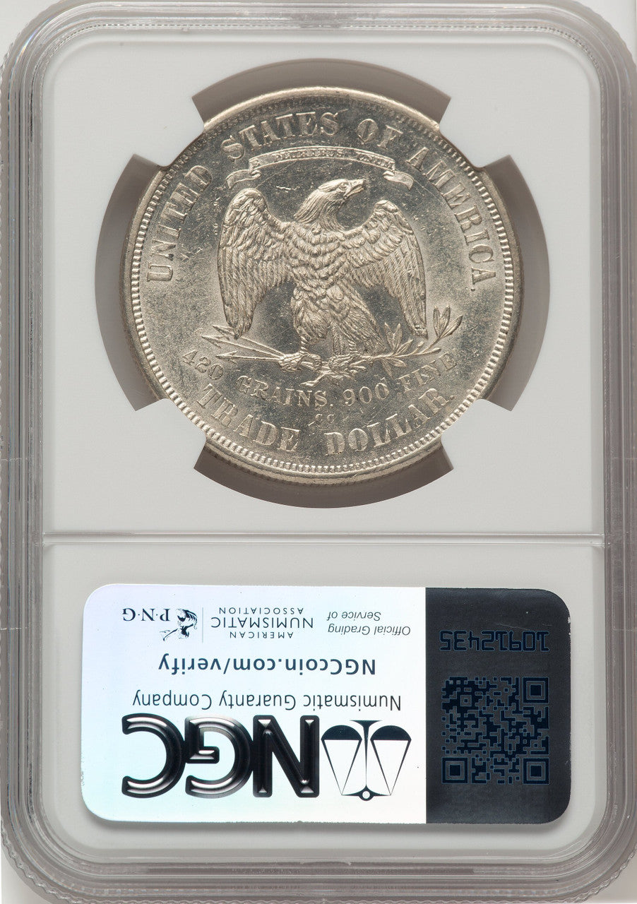 1874-CC T$1 Trade Dollar NGC MS62 (777194042)