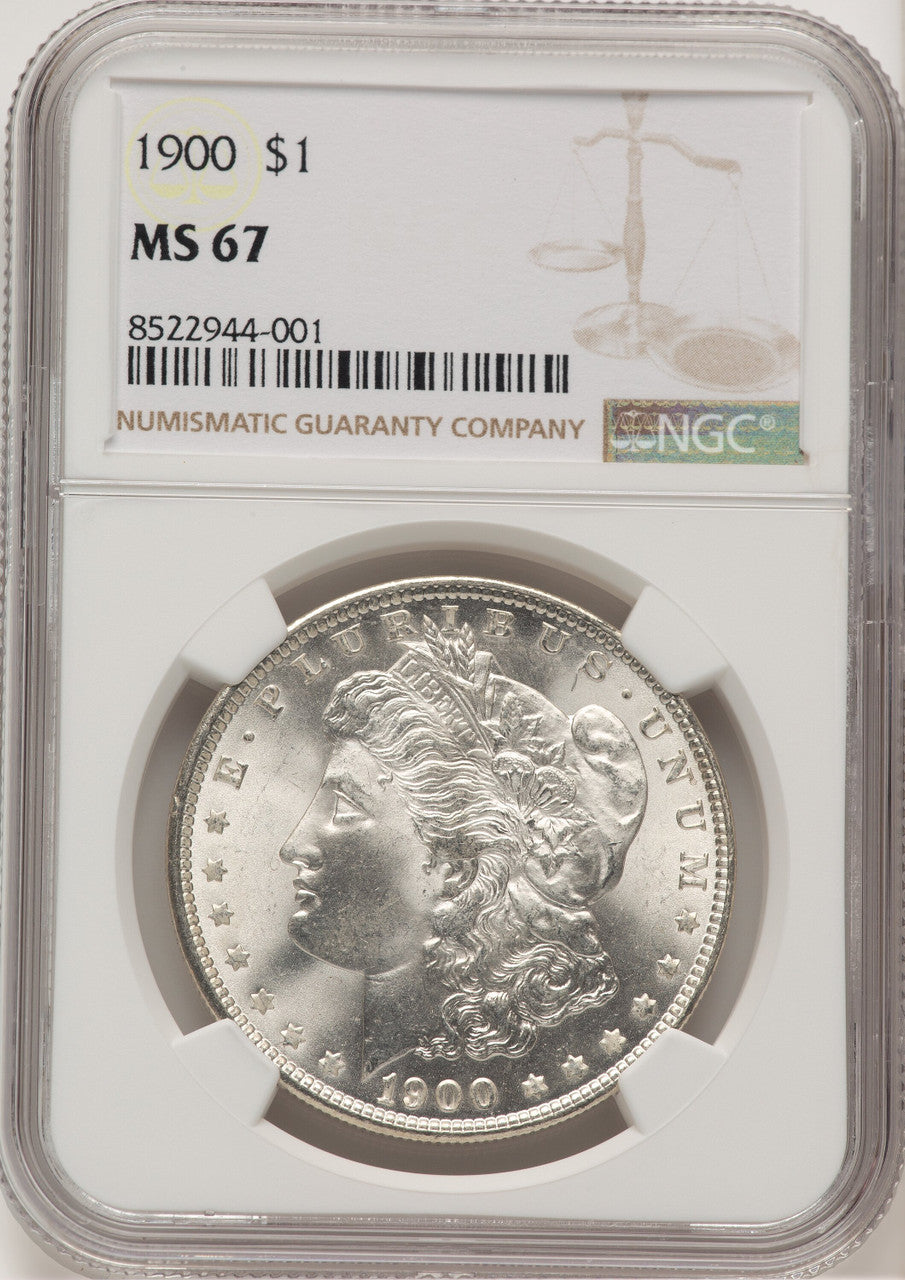 1900 Morgan Dollar NGC MS67 (772023032)