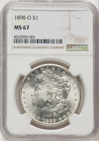1898-O Morgan Dollar NGC MS67 (777485008)