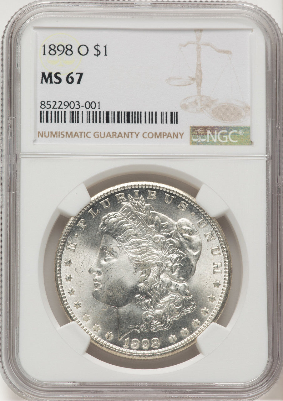 1898-O Morgan Dollar NGC MS67 (777485008)