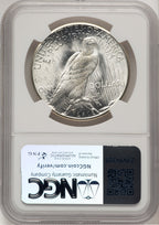 1922-S Peace Dollar NGC MS65 (776347016)
