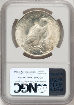 1923 Peace Dollar NGC MS67 (520369006)