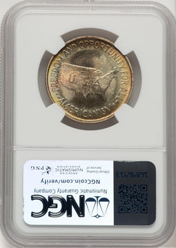 1951-S 50C Washington-Carver Commemorative Silver NGC MS67 (506968007)