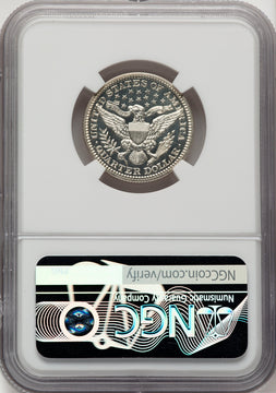1912 25C CA Proof Barber Quarter NGC PR67