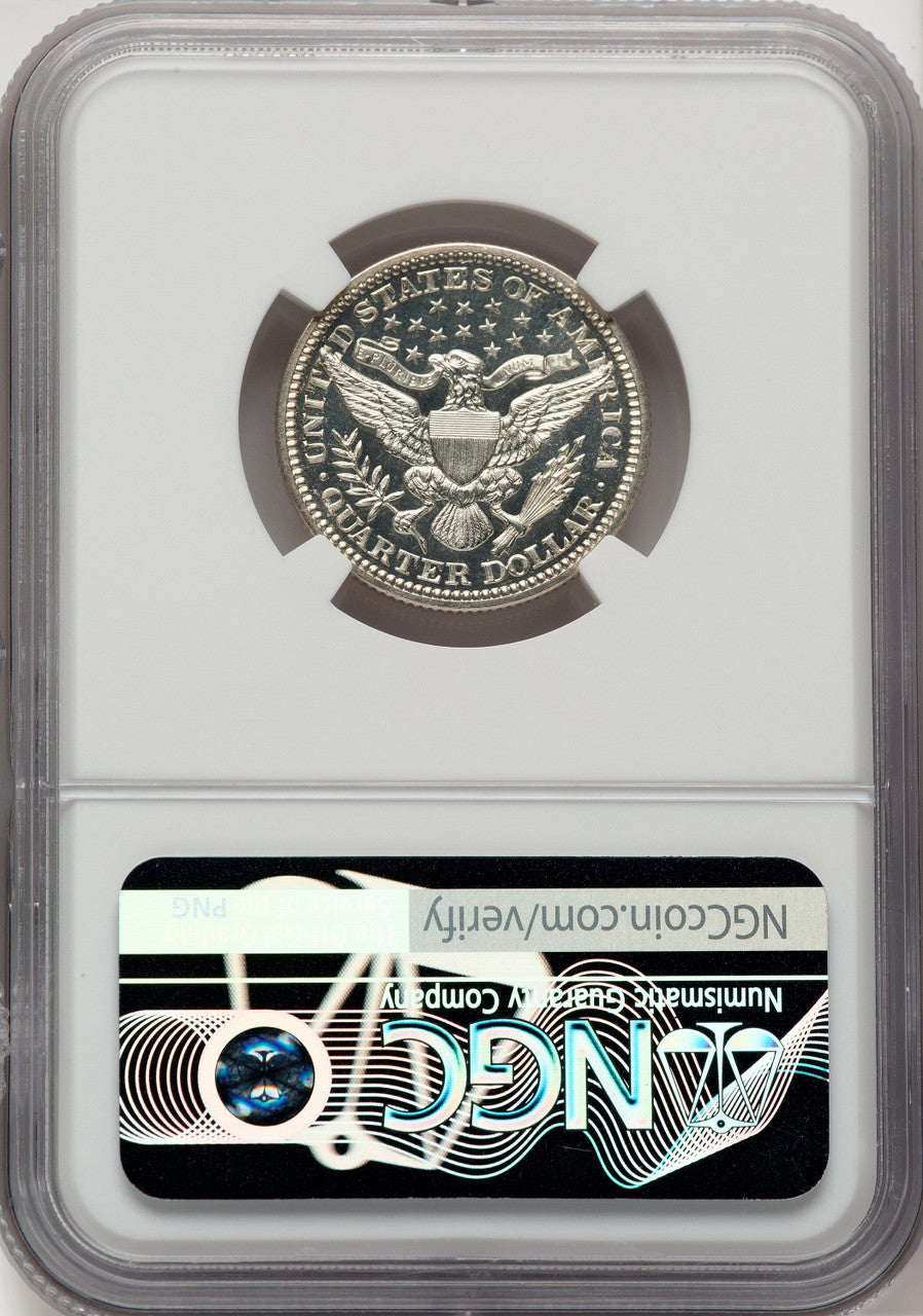 1912 25C CA Proof Barber Quarter NGC PR67