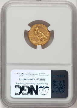 1908 $2.50 Indian Quarter Eagle NGC MS63 (777472018)
