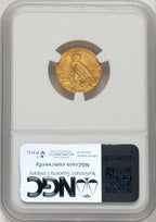 1911 $2.50 Indian Quarter Eagle NGC MS64 (777472020)