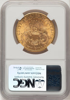 1904-S $20 Brown Label Liberty Double Eagle NGC MS65