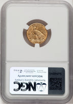 1914-D $2.50 Indian Quarter Eagle NGC MS62 (778449014)