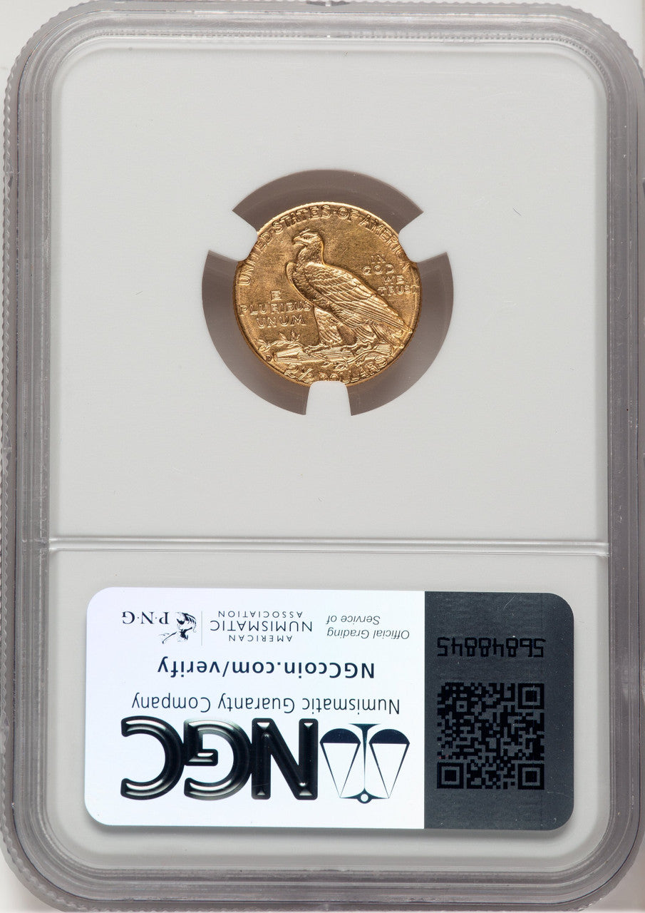 1914-D $2.50 Indian Quarter Eagle NGC MS62 (778449014)