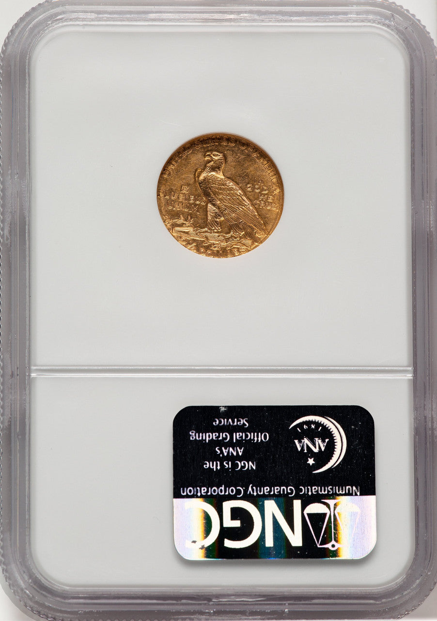 1914-D $2.50 Indian Quarter Eagle NGC MS61 (778449015)