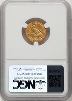 1915 $2.50 Indian Quarter Eagle NGC MS62 (778449017)
