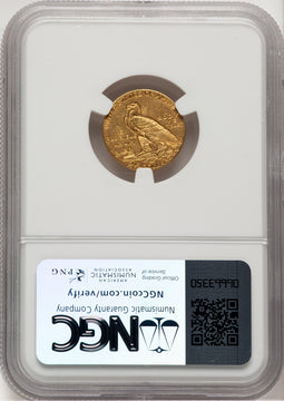 1915 $2.50 Indian Quarter Eagle NGC MS62 (778449019)