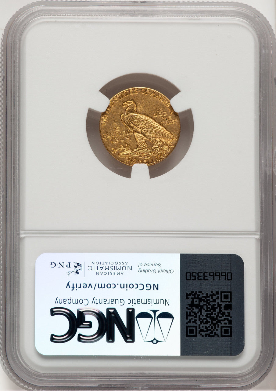 1915 $2.50 Indian Quarter Eagle NGC MS62 (778449019)
