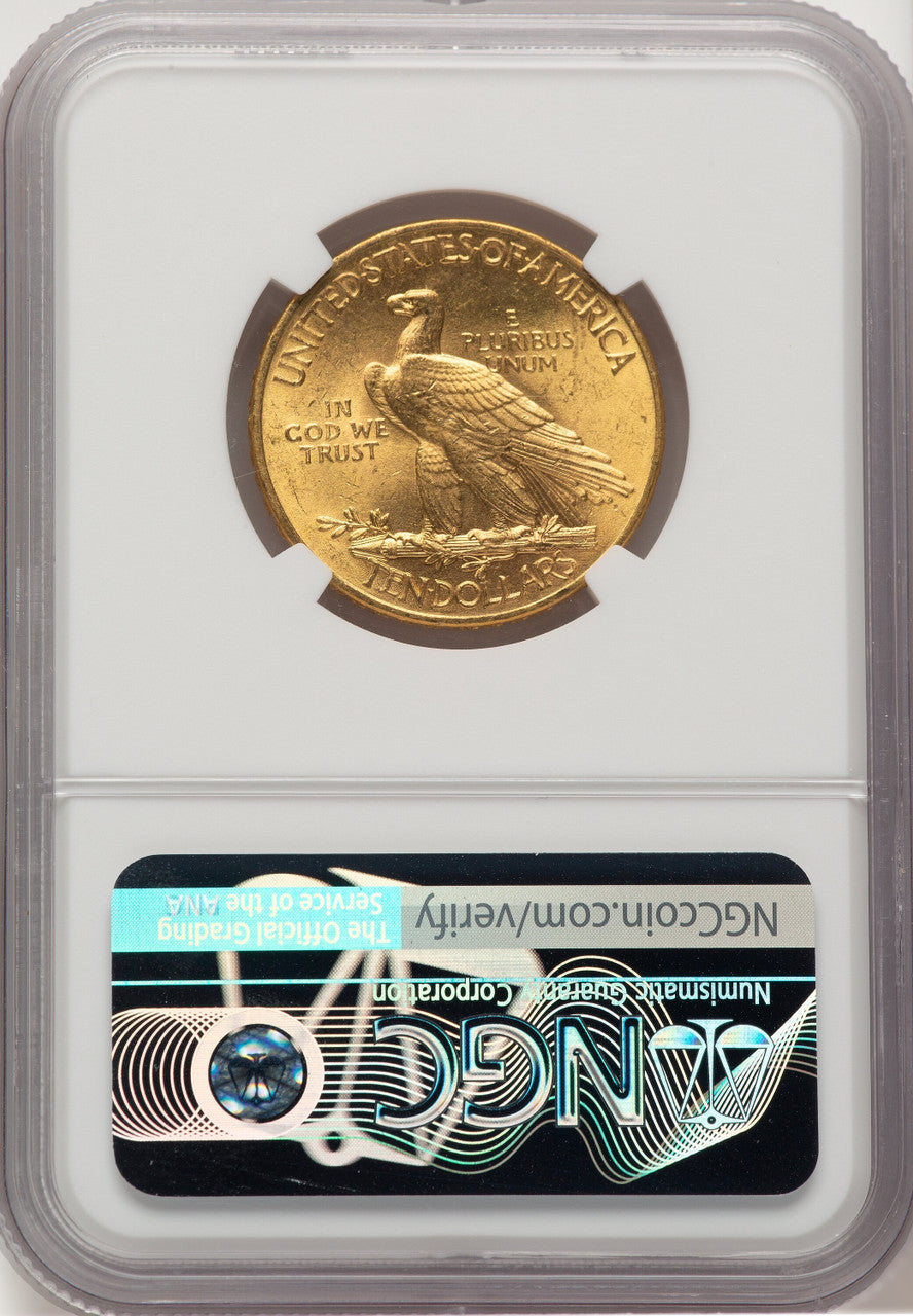 1914 $10 Indian Eagle NGC MS62 (778081007)