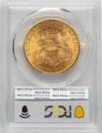 1906-D $20 CAC Liberty Double Eagle PCGS MS64+