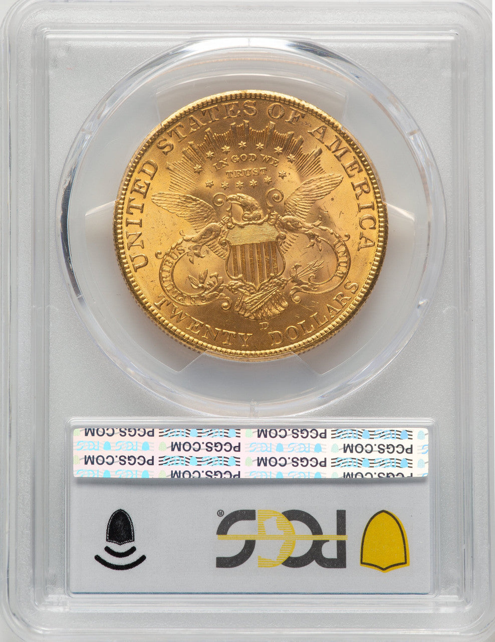 1906-D $20 CAC Liberty Double Eagle PCGS MS64+