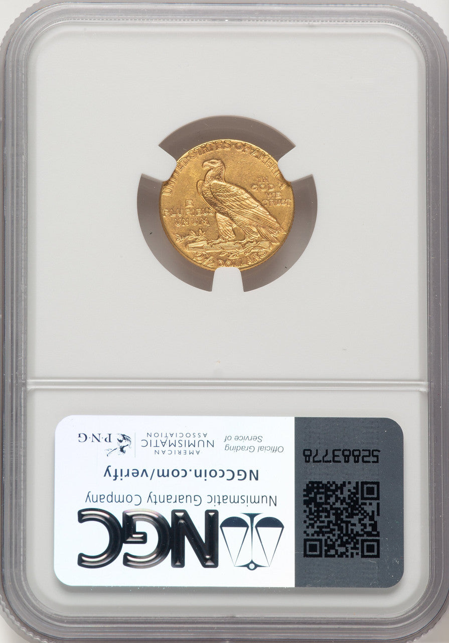 1913 $2.50 Indian Quarter Eagle NGC MS62 (778449011)