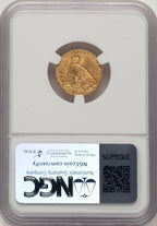 1911 $2.50 Indian Quarter Eagle NGC MS62 (778449007)