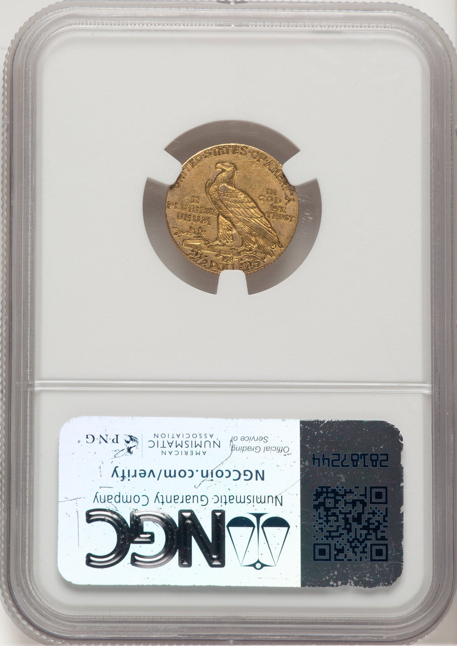 1911-D $2.50 Indian Quarter Eagle NGC AU55