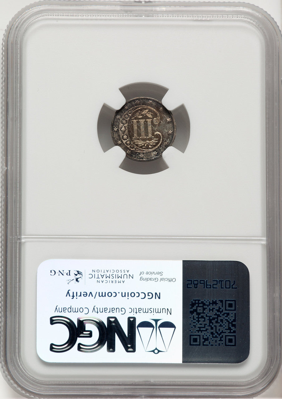 1867 3CS Proof Three Cent Silver NGC PR66