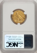 1911-D $5 Indian Half Eagle NGC MS61 (777194046)