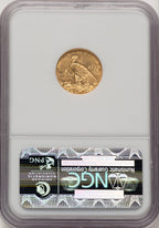 1910 $2.50 Indian Quarter Eagle NGC MS62 (778449002)