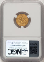 1910 $2.50 Indian Quarter Eagle NGC MS62 (778449003)