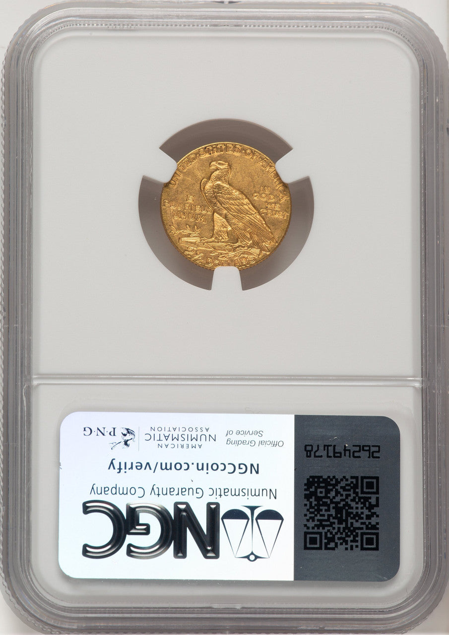 1910 $2.50 Indian Quarter Eagle NGC MS62 (778449003)