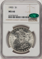 1903 CAC Morgan Dollar NGC MS66