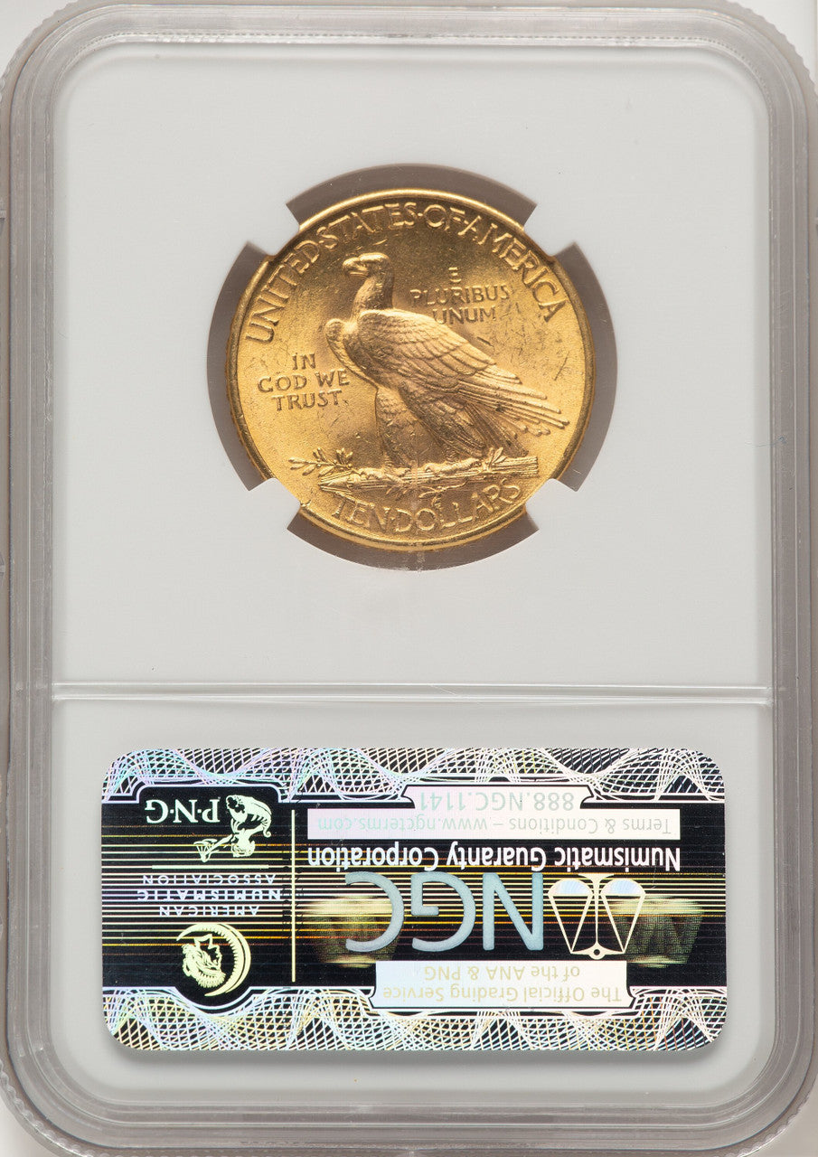 1912 $10 Indian Eagle NGC MS63 (507199001)