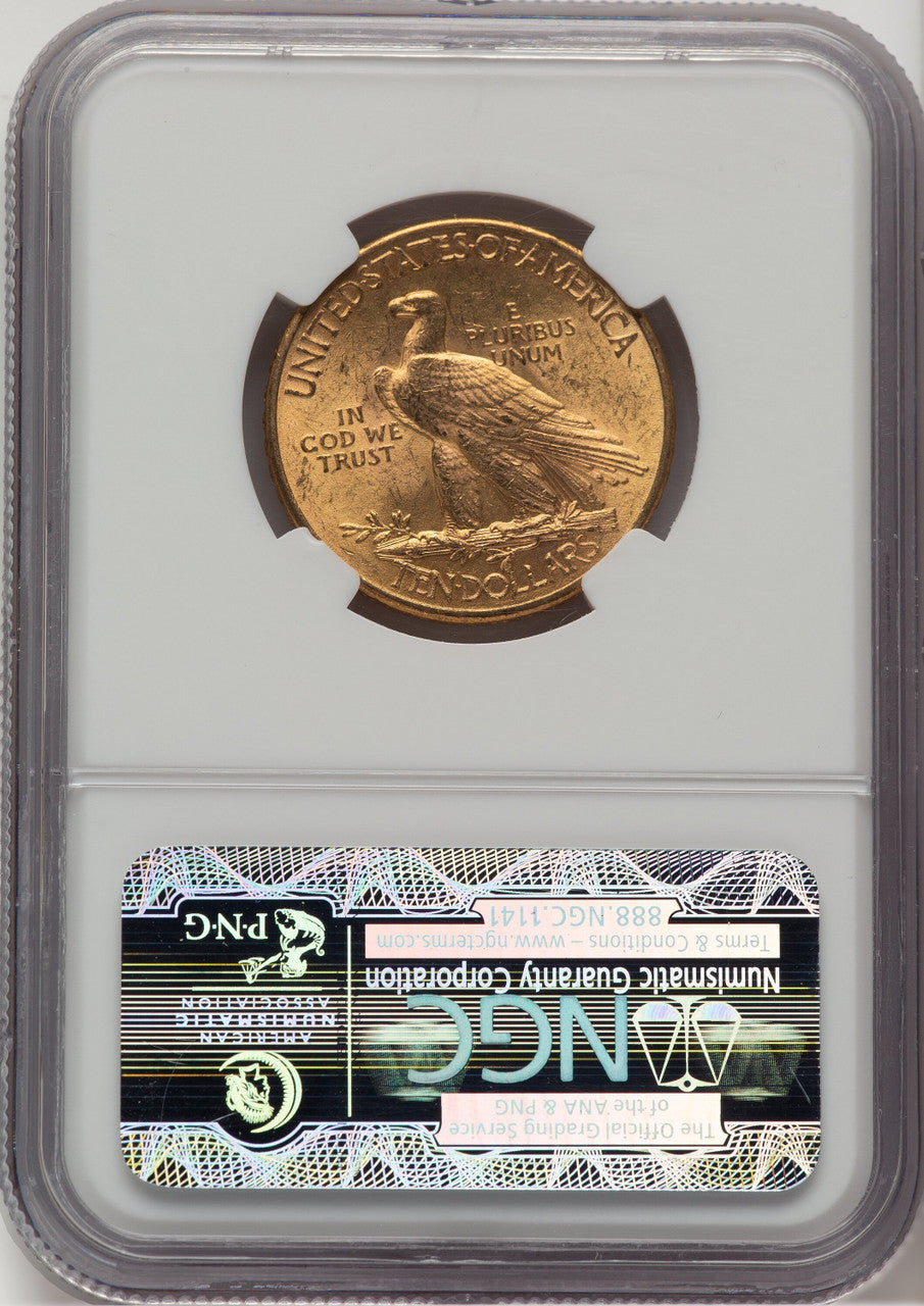 1912 $10 Indian Eagle NGC MS63 (778246002)