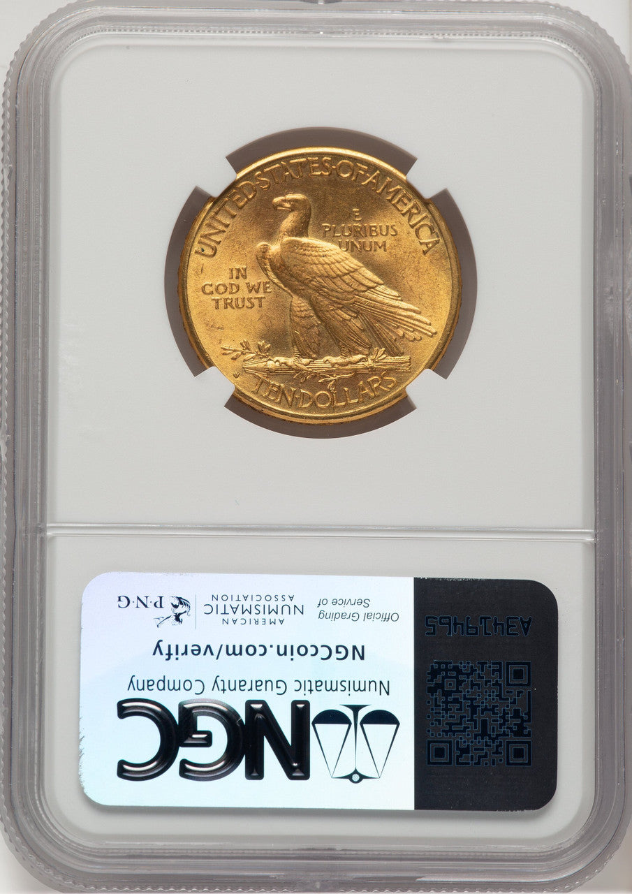 1912-S $10 Indian Eagle NGC MS62 (776378043)