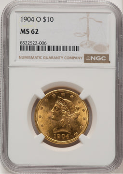 1904-O $10 Liberty Eagle NGC MS62 (776395035)