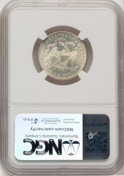 1879 25C Seated Quarter NGC MS65+