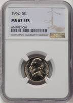1962 5C FS Jefferson Nickel NGC MS67