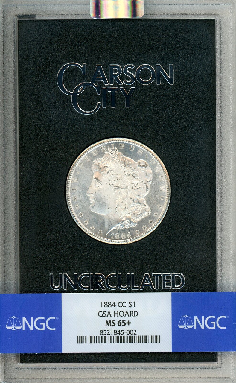 1884-CC GSA Hoard Morgan Dollar NGC MS65+ (778274030)