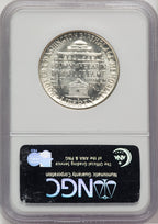 1947-S 50C Booker T. Washington Commemorative Silver NGC MS67