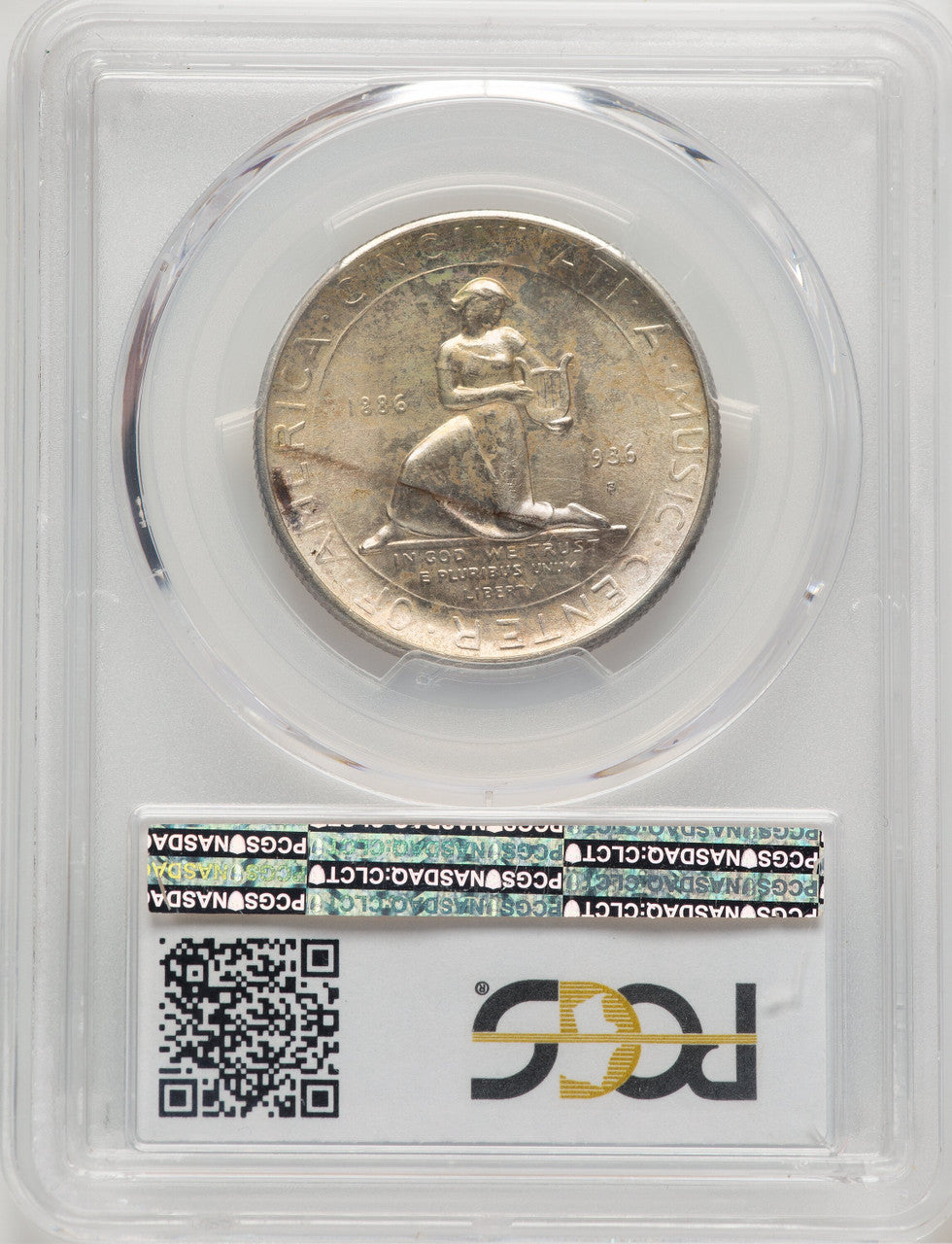 1936-S 50C Cincinnati Commemorative Silver PCGS MS66 (778275003)