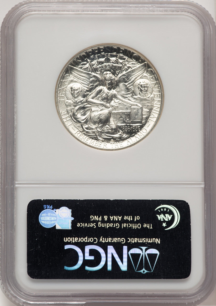 1938-D 50C Texas Commemorative Silver NGC MS67 (778276025)