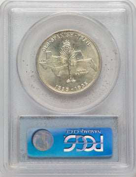 1935 50C Spanish Trail Commemorative Silver PCGS MS66 (778276022)