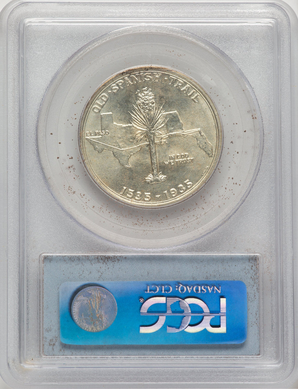 1935 50C Spanish Trail Commemorative Silver PCGS MS66 (778276022)
