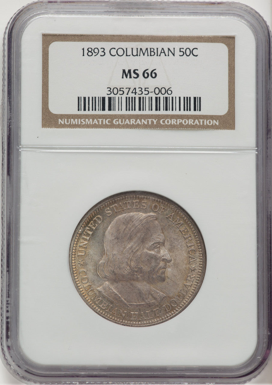 1893 50C COLUMBIAN Commemorative Silver NGC MS66 (778276013)