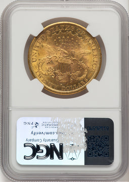 1884-S $20 Liberty Double Eagle NGC MS62 (177318047)
